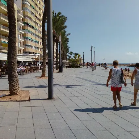 Edificio 1º Linea De Playa, En Paseo Maritimo De Torrevieja, Alicante, Costa Blanca Daire *
