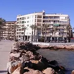Edificio 1º Linea De Playa, En Paseo Maritimo De Torrevieja, Alicante, Costa Blanca * Torrevieja